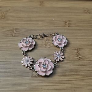 Floral Pink Bracelet